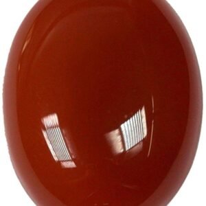 Kalyan Gems  red Onyx Stone Original Oval Cut Certified Hakik Gemstone 2.25 Ct to 21 Ct