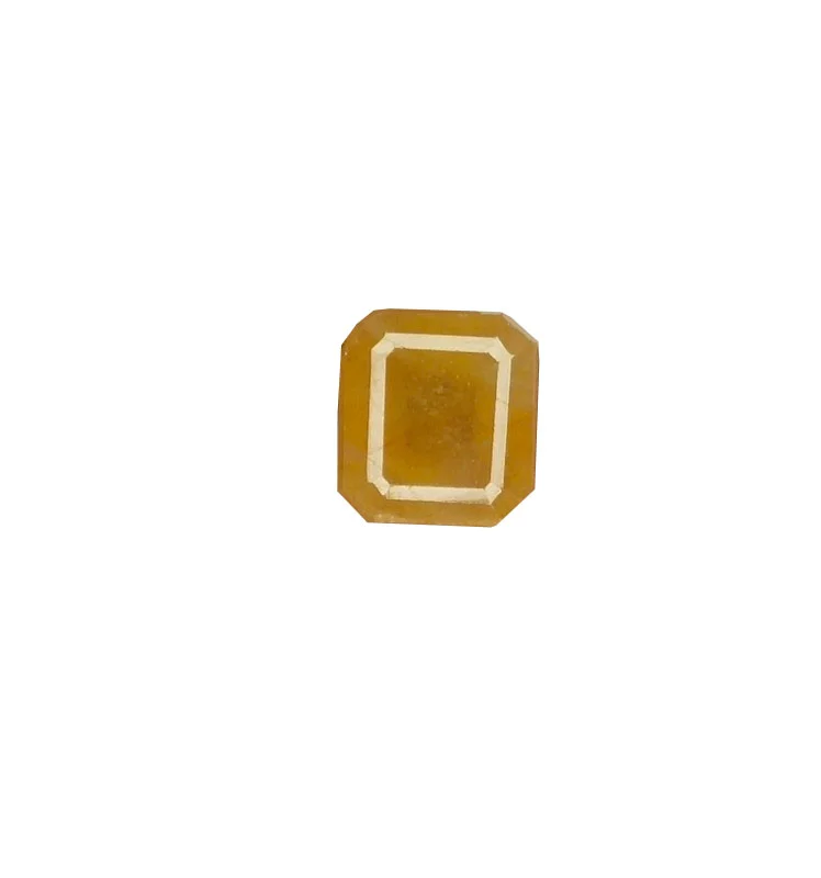 Lab Tested Yellow Sapphire 9.1 Carat Original Certified Natural AAAA+ SuperFine Quality Loose Yellow Saaphire Pukhraj Online