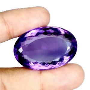 Natural Certified Katela Gemstone Original  Oval Purple Natural Amethyst stone 2.25 Carat to 15.25 Carat