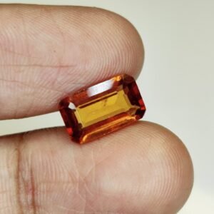Premium Loose Hessonite Garnet Ð Certified Gomed for Bracelets & Accessories 3.15 Ct