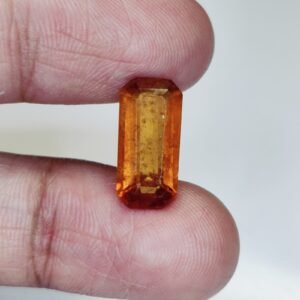 Powerful Astrological Gomed Stone Ð Certified Hessonite Garnet for Rahu Dosha 4.55 Ct