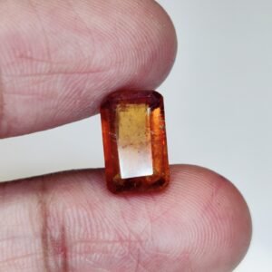 Natural Hessonite Garnet Ð Certified Gomed for Positive Energy & Spiritual Growth 4 Ct