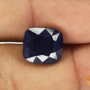 neelam Stone Original Oval Shape blue Sapphire Gemstone 8.5 Carat blue sapphire stones for sale cushion  shape