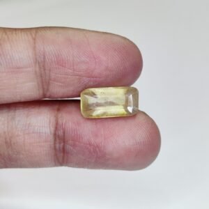 Authentic Kanakapushyaragam Stone - Jyotish Quality 8.5Ct