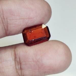 Superior-Quality Gomed Ð Certified Natural Hessonite Garnet for Fine Craftsmanship 3.6 Ct