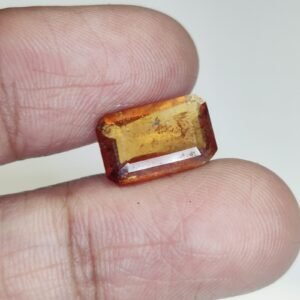Certified Ceylon Gomed Ð Ideal Loose Gemstone for Jewelry & Astrology 4.25 Ct