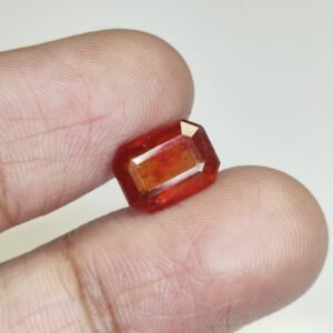 Premium Loose Hessonite Garnet Ð Certified Gomed for Bracelets & Accessories 3.55 Ct