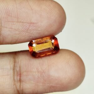 Natural & Untreated Hessonite Garnet Ð Certified Ceylon Gomed with Rich Color 3.05 Ct