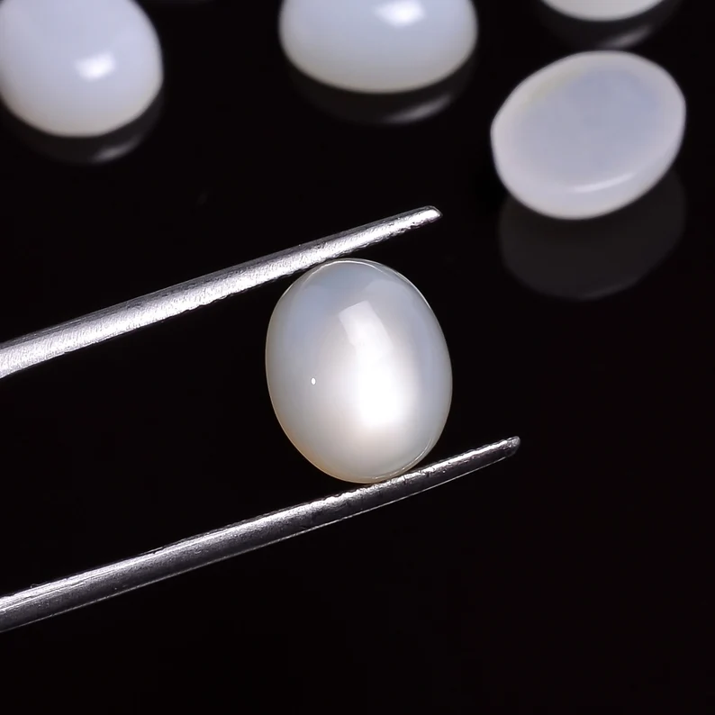 Chandrakant Mani Gemstone loose moonstone Gemstone Natural Certified Original Oval 2.25 Carat to 15.25 Carat