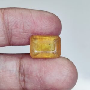 Top-Grade Yellow Sapphire Stone - 100% Original & Certified 8.35Ct