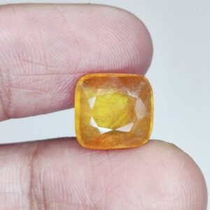Top-Quality Pukhraj Stone for Vedic Astrology 7.5Ct