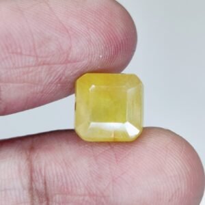 High-Quality Yellow Sapphire for Career & Business Growth 7.85Ct