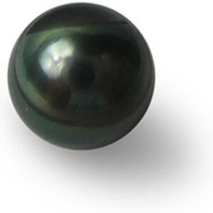 Kalyan Gems  Black Pearl Stone Original Certified Round Mukta Natural Moti Gemstone 2.25 Ct to 15 Ct