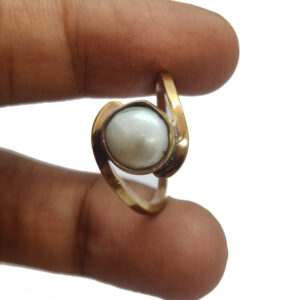 Pearl Ring Stone Original Certified Moti Ring Gemstone 2.25 Ct to 12.25 Ct