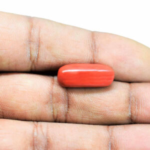 GRA Certified Red Coral   Certified Munga stone 2.25 Carat to 16.25 Carat