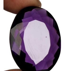 Amethyst Gemstone Original Certified Oval Purple Natural Jamunia Katela Gemstone 2.25 Carat to 15.25 Carat
