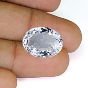 Certified Topaz Gemstone Original  White Topaz Gemstone 2.25 Ct to 12.25 Ct