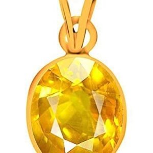 Yellow Sapphire Pendant