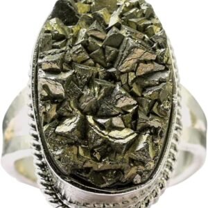 Pyrite Stone Ring