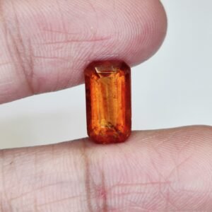 Ceylon Hessonite Garnet Ð Certified Loose Stone for Luxury Jewelry Creations 4.05 Ct