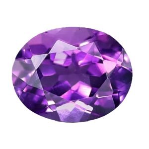 Certified Amethyst Stone Original  Certified Oval Purple Natural Katela gemstone 2.25 Carat to 15.25 Carat