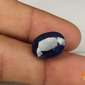 Natural Earth Mined blue Sapphire Oval Good Stone Loose Gemstone 8.9 Carat blue sapphire neelam Oval shape