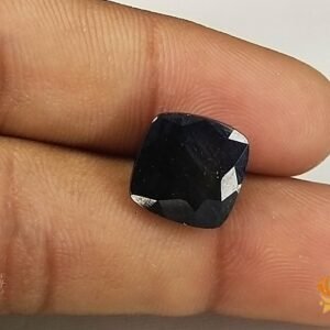 Shop Luxurious Very Rare Royal blue Sapphire Gemstone 8.2 Carat blue sapphire neelam rectangular Cut