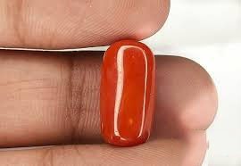 Kalyan Gems GRA Certified Red Coral Gemstone Original Certified Munga stone 1.0 Carat to 9 Carat