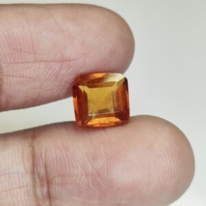 Certified Hessonite Garnet Loose Stone Ð Powerful Gomed for Vedic Remedies 3.55 Ct