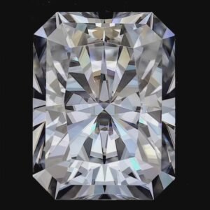 GRA Certified  Moissanite Stone Original Loose Diamond Gemstone Radiant - Brilliant Cut