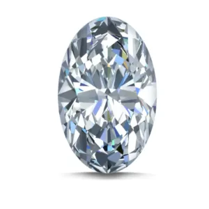 GRA Certified  Moissanite Stone Original Loose Diamond Gemstone Oval - Brilliant Cut
