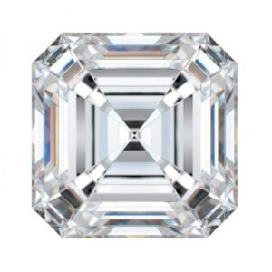 GRA Certified  Moissanite Stone Original Loose Diamond Gemstone Asshcher - Step Cut