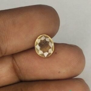 kanakapushyaragam stone original 1.55 Carat Original Certified Natural AAAA+  SuperFine Quality Loose Yellow Saaphire Pukhraj  Online