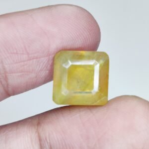 Natural Pushyaragam Yellow Sapphire -   9.25Ct