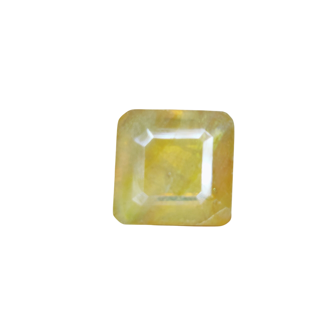 Natural Pushyaragam Yellow Sapphire 9.25Ct
