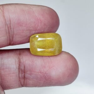 Certified Pushyaragam Stone - Best Investment for Life 6.3Ct