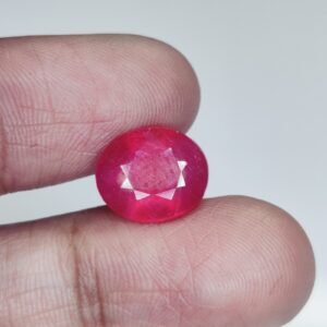 Real Ruby Stone for Sale - Lab Tested & Verified 5.35 Ct