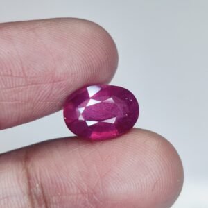 100% Natural Ruby (Manik) - Certified & Trusted 5.45 Ct