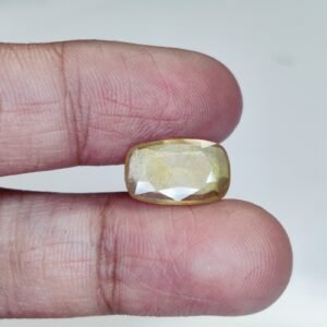 Shop Natural Pushyaragam Stone - Energized for Best Results 4.15Ct
