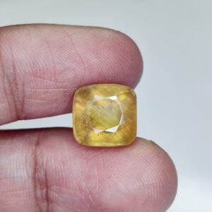 Shop Best Yellow Sapphire (Pushyaragam) for Kundli Dosha 8.3Ct